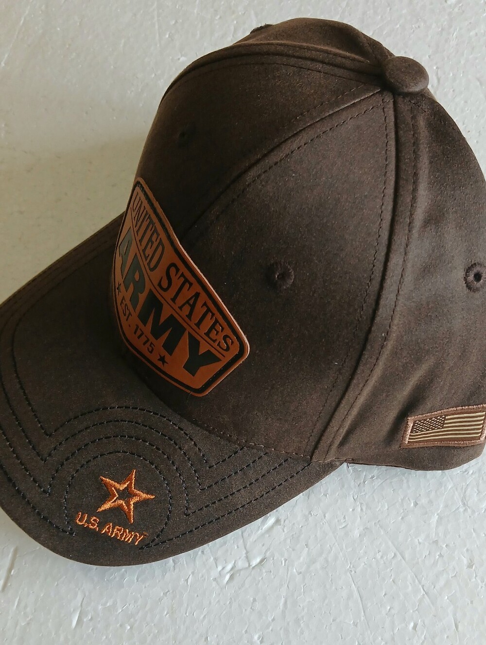 Army Patch Cap - Picture 2 of 3